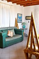 Complex of Cycladic traditional houses