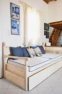 Complex of Cycladic traditional houses