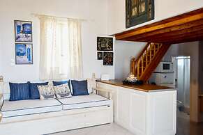 Complex of Cycladic traditional houses