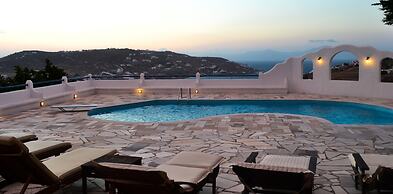 Complex of Cycladic traditional houses