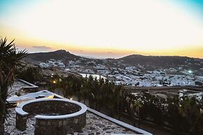 Complex of Cycladic traditional houses