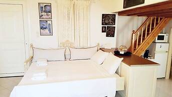 Complex of Cycladic traditional houses