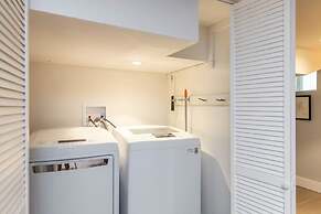 Modern European Home - Garden Patio w/ Firepit