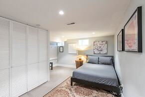 Modern European Home - Garden Patio w/ Firepit