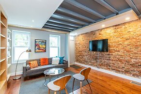 Modern European Home - Garden Patio w/ Firepit