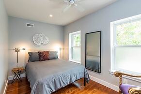 Modern European Home - Garden Patio w/ Firepit