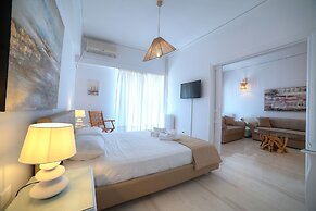 L' apartment blanc dans le centre de Glyfada