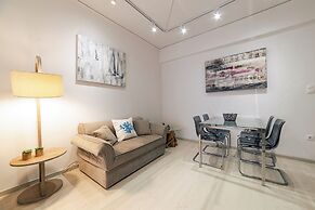 L' apartment blanc dans le centre de Glyfada