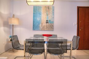 L' apartment blanc dans le centre de Glyfada