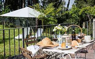 Fattoria Pagnana suites and pool