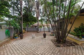 Bright Studio surrounded by trees