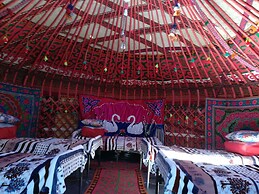 Yurt Camp Azamat at Song Kol Lake