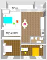 Francouzska Modern Apartment