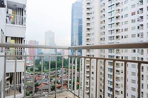 Homey & Vintage 2BR @ Sudirman Park Apartment