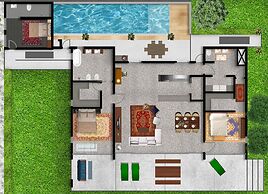 Coast Cook Islands - 3-Bedroom Beachfront Pool Villa