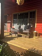 Log Cabin in the Field