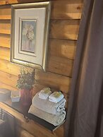 Log Cabin in the Field