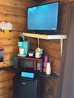 Log Cabin in the Field