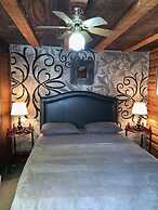 Log Cabin in the Field