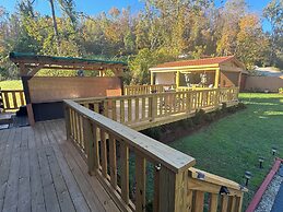 Log Cabin in the Field