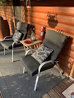 Log Cabin in the Field