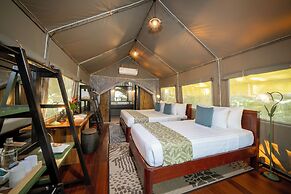 Hintok River Camp at Hellfire Pass