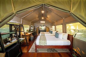 Hintok River Camp at Hellfire Pass