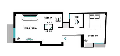 UPSTREET Urban & Cozy 1BD Apartment in Ampelokipoi