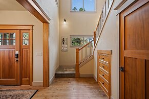 Craftsman-style Awbrey Home features Gas BBQ by RedAwning