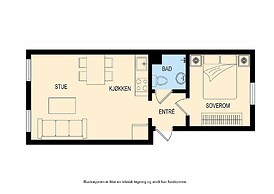 1 Bedroom Short walk to main street