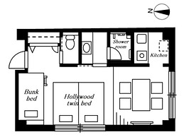 ALPHABED INN Fukuoka Ohori Park