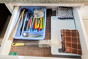 Contemporary 2BR at Bassura City Apartment