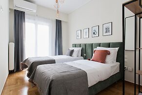 UPSTREET Charming & Comfy 2BD Apt-Acropolis