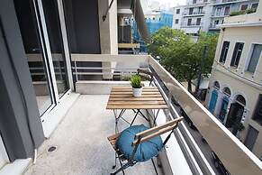 UPSTREET Bright Flat near Acropolis