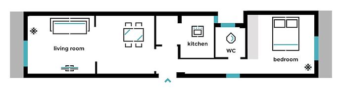 UPSTREET Urban Chic 1BD Apartment- Hilton area