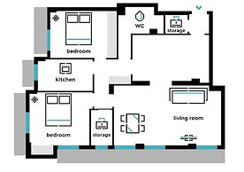 UPSTREET Acropolis Core Bright Modern Apt