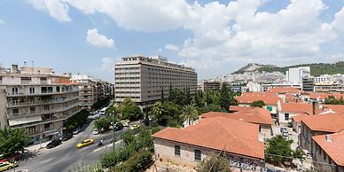 UPSTREET Minimal 2BD Apt-Lycabettus view