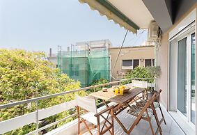 Sun splashed sanctum balconies Acropolis