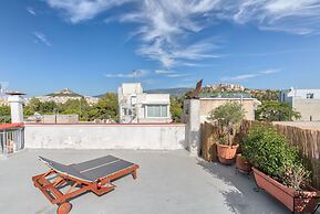 Serene Acropolis View Roofdeck