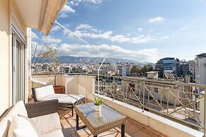 Penthouse w Acropolis View & Parking