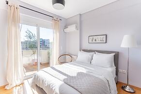 Penthouse w Acropolis View & Parking