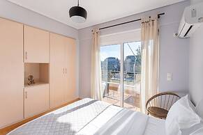 Penthouse w Acropolis View & Parking