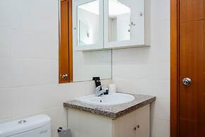 City View 1BR Apartment at Woodland Park Residence