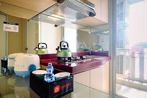 Homey 2BR at Green Bay Pluit Apartment near Mall