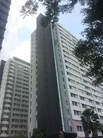 Garden View Studio at Nifarro Park Apartment