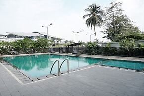 Spacious with City View 1BR at Callia Apartment