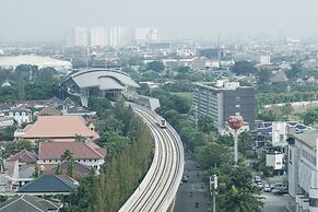 Spacious with City View 1BR at Callia Apartment