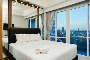 Minimalist Studio Room at Puri Mansion Apartment