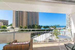 Spacious One Bedroom Harbor View Condos at Ilikai Marina With Private 