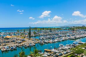Spacious One Bedroom Harbor View Condos at Ilikai Marina With Private 